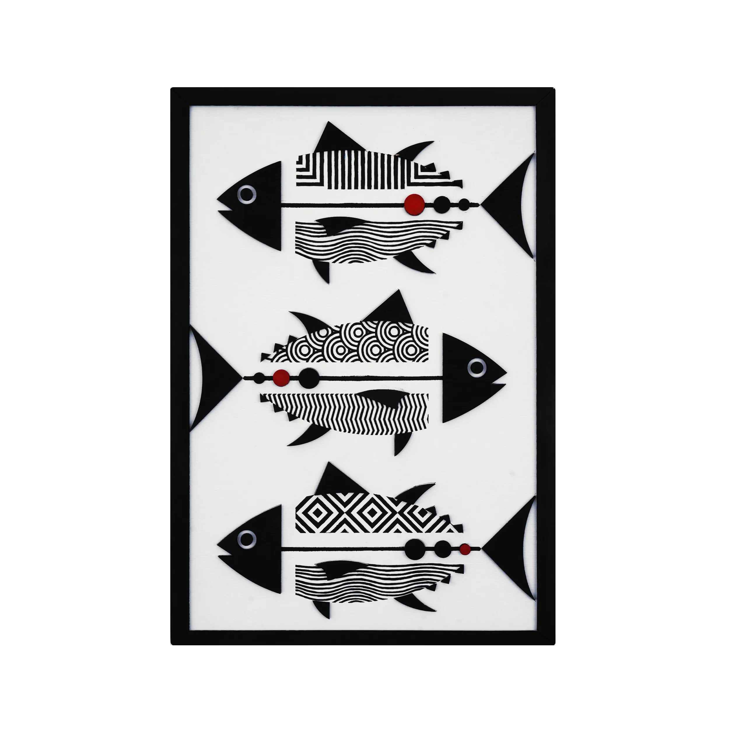 Derinlik ve Zarafeti Duvarlarınıza Taşıyın 🌊🐟