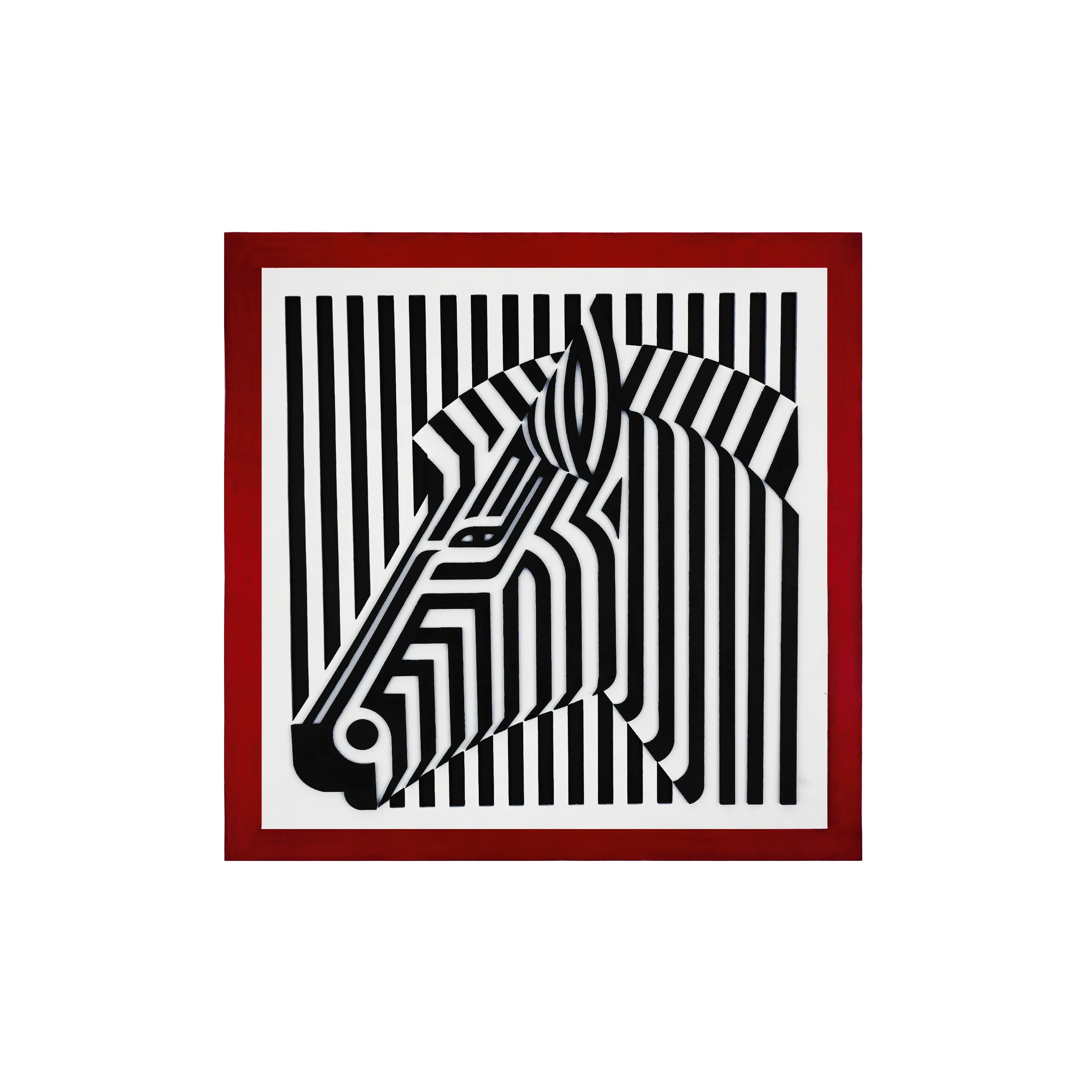 Zebra / Katmanlı Ahşap Tablo