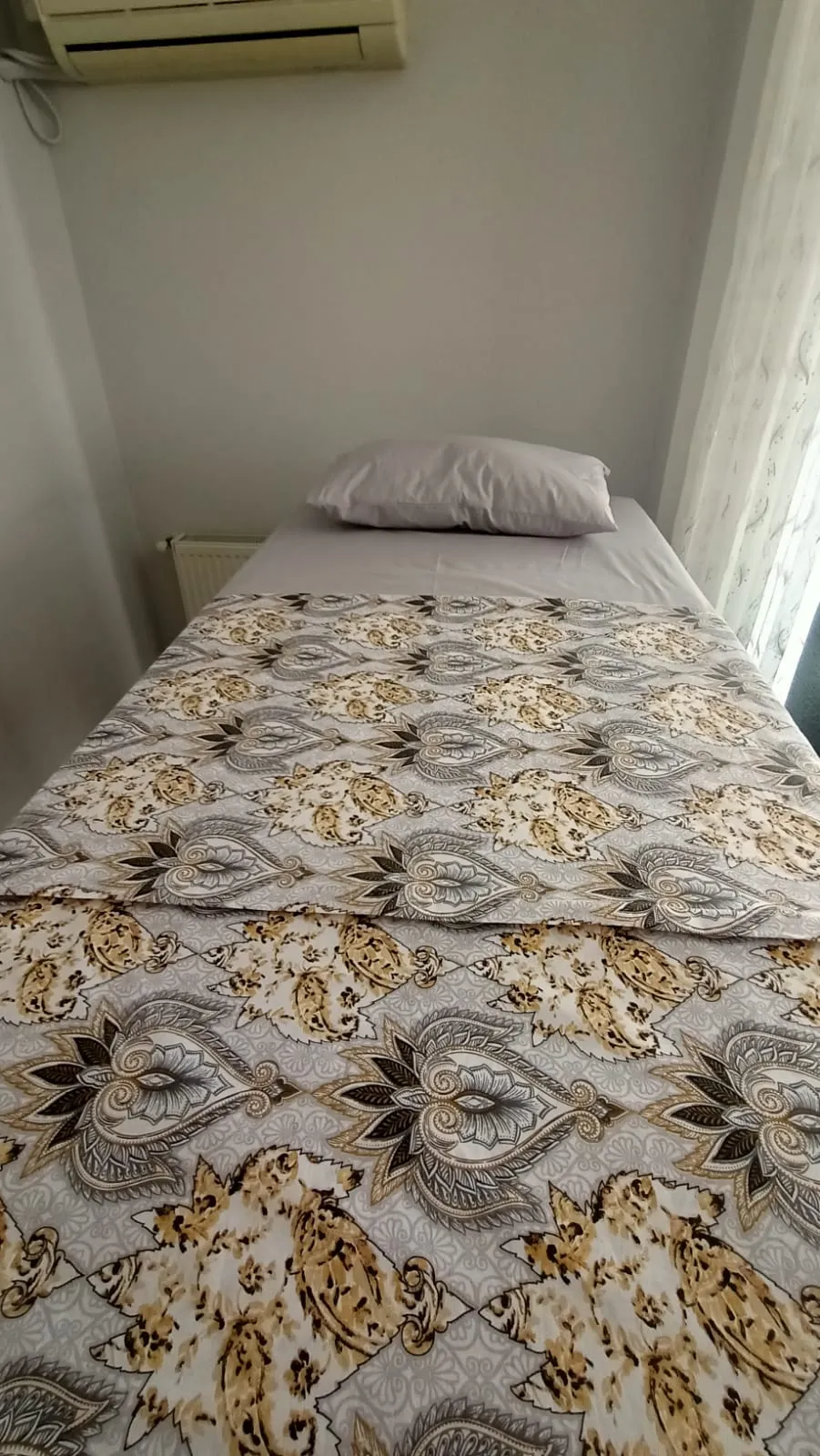 Yatak Odanıza Zarafet Katın: Şal Desenli Pamuklu Nevresim Takımı