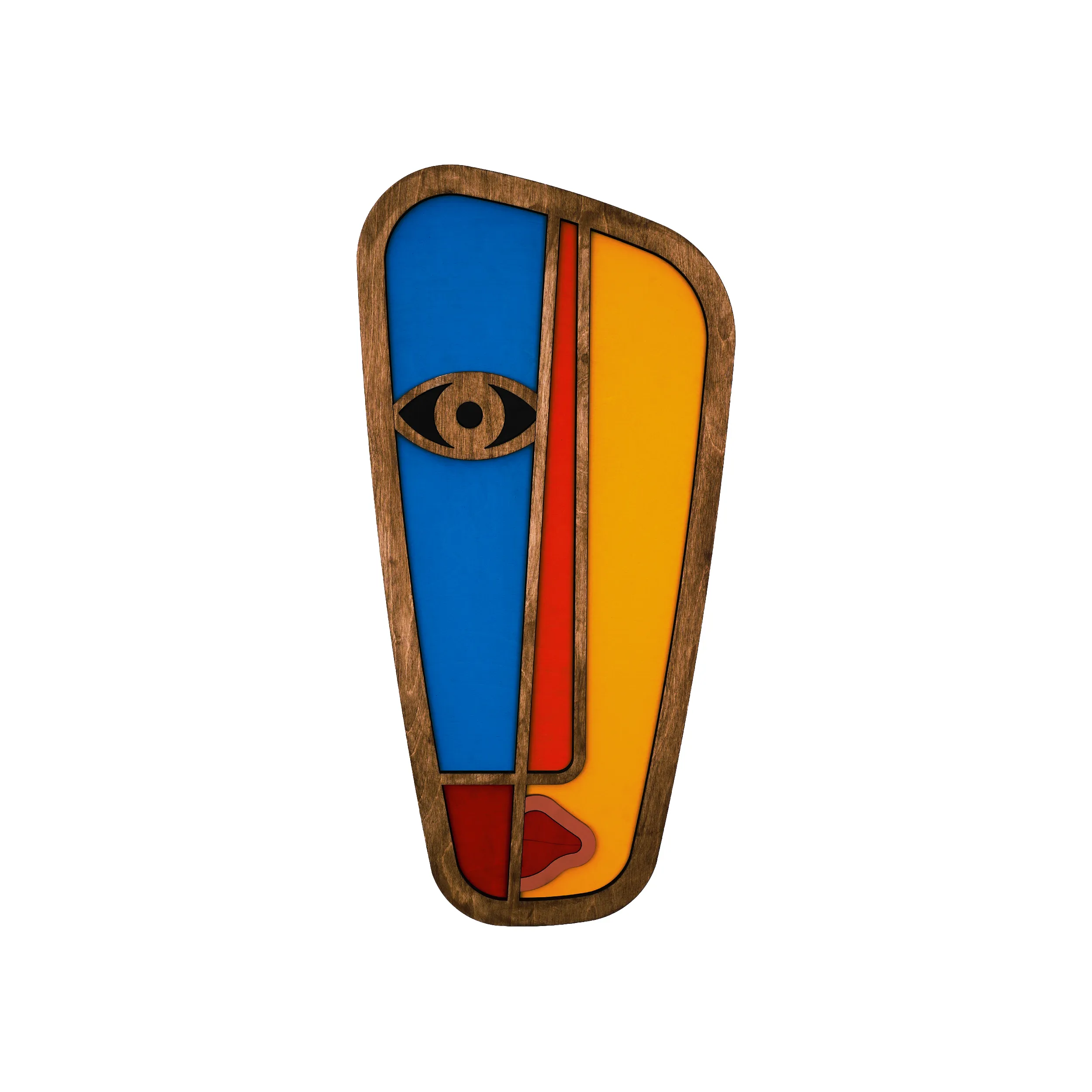 Mask 05 / Katmanlı Ahşap Tablo