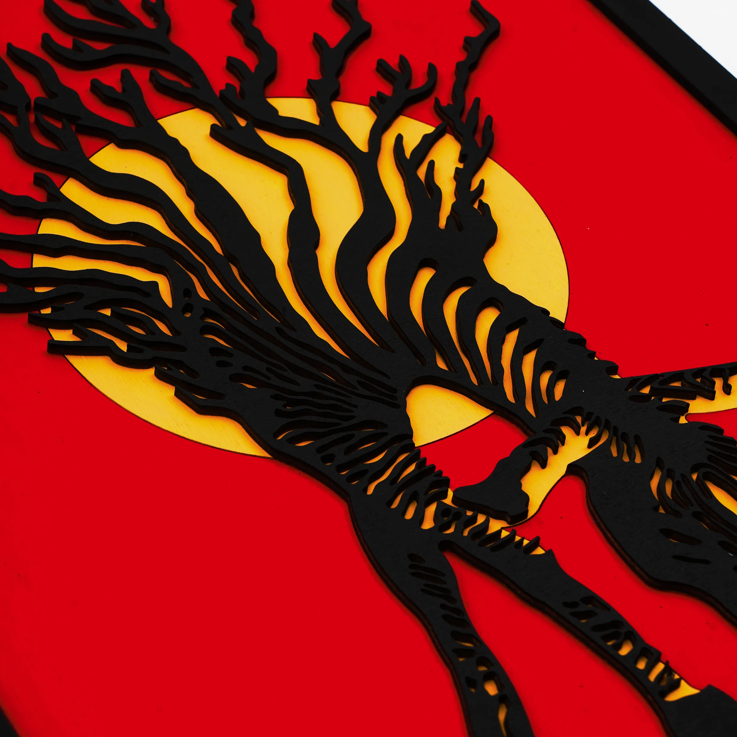 Savana Zebra  / Katmanlı Ahşap Tablo