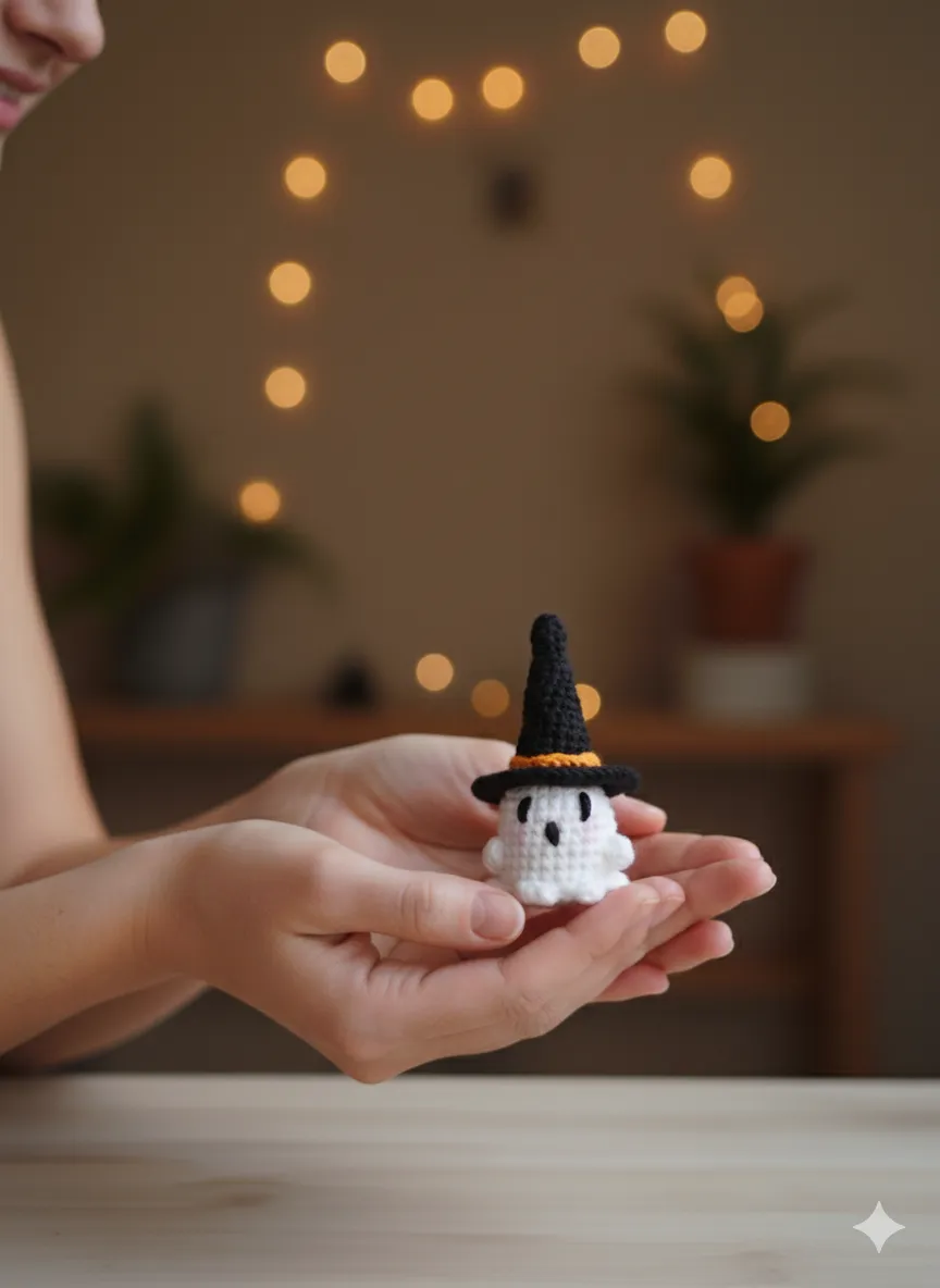 Halloawen  Amigurumi Anahtarlık