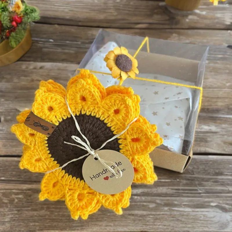 Ayçiçeği Bardak Altlığı