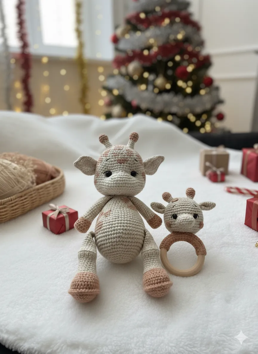 Amigurumi Bohem Geyik 2'li