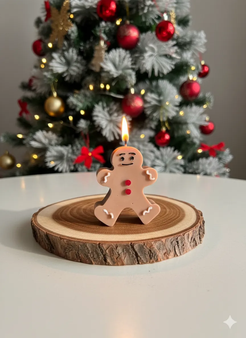 Kurabiye Kokulu El Yapımı Mum