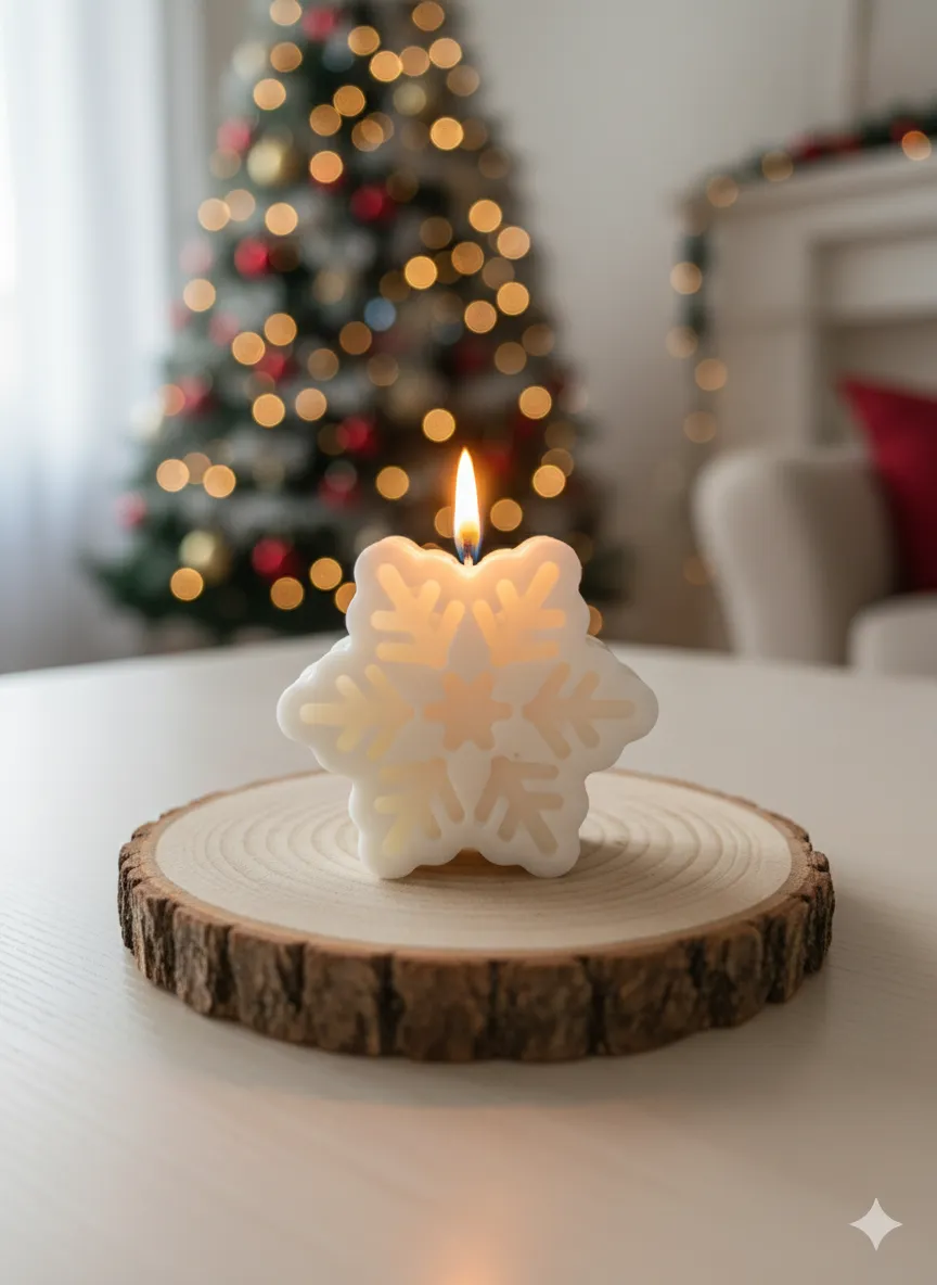 Kış Büyüsü – Kar Tanesi Kokulu Mum