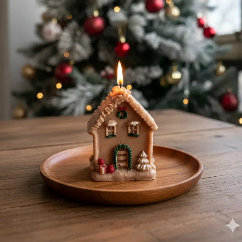 Kurabiye Ev – Kış Koleksiyonu Mum