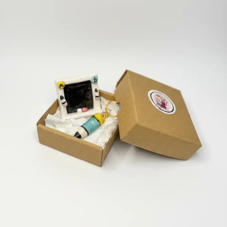 Öğretmenler Gününe Özel  El Yapımı Magnet & Kalem Anahtarlık Seti