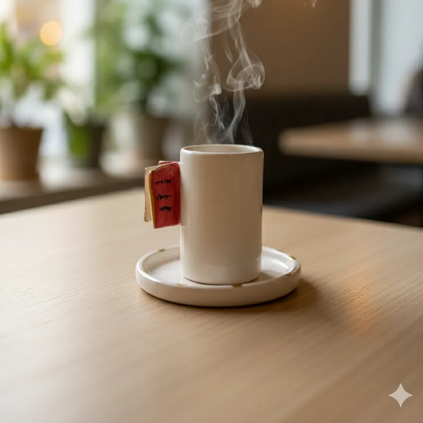 Satır Arası-Seramik Kupa