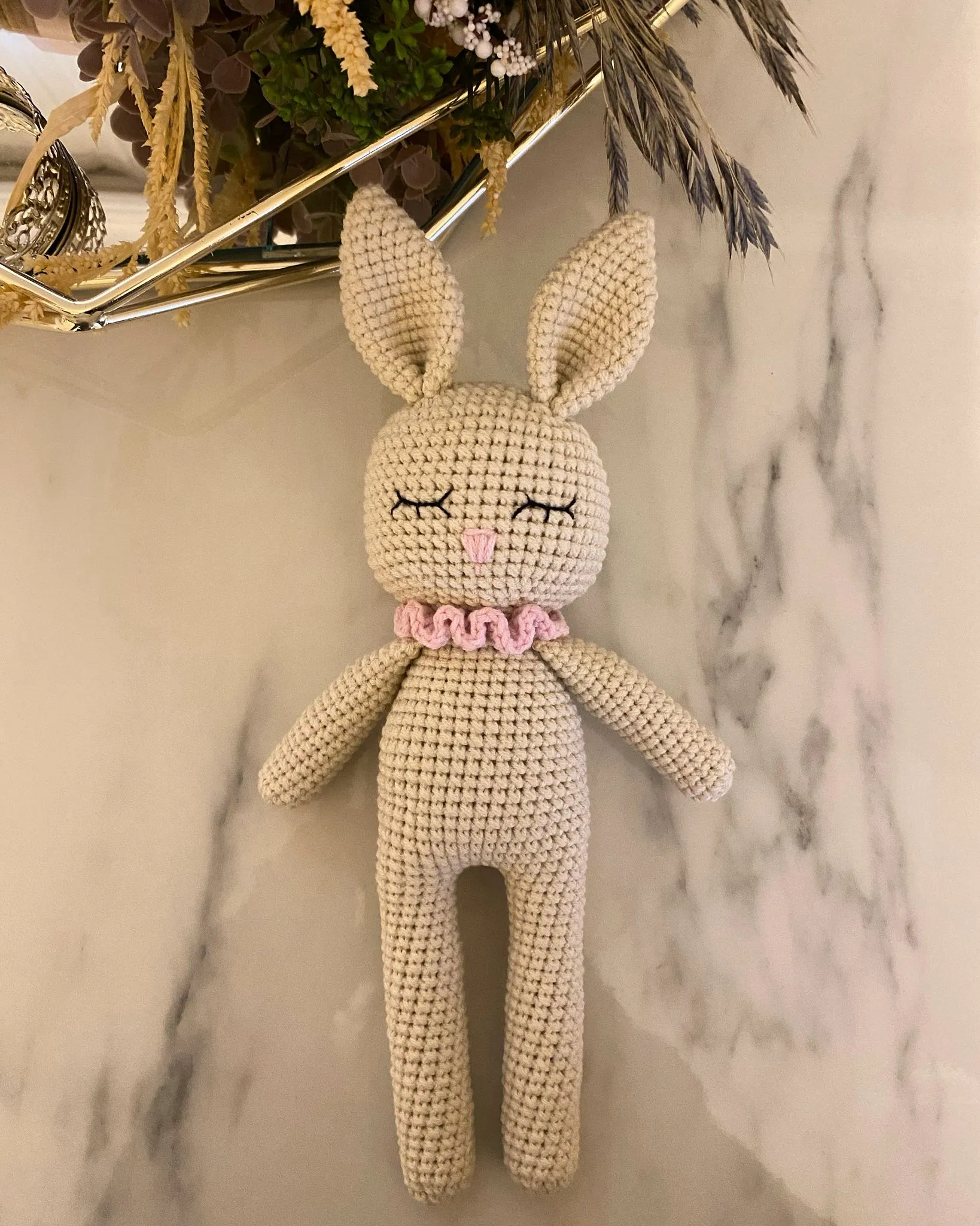 Amigurumi Uyku Arkadaşı Tavşan