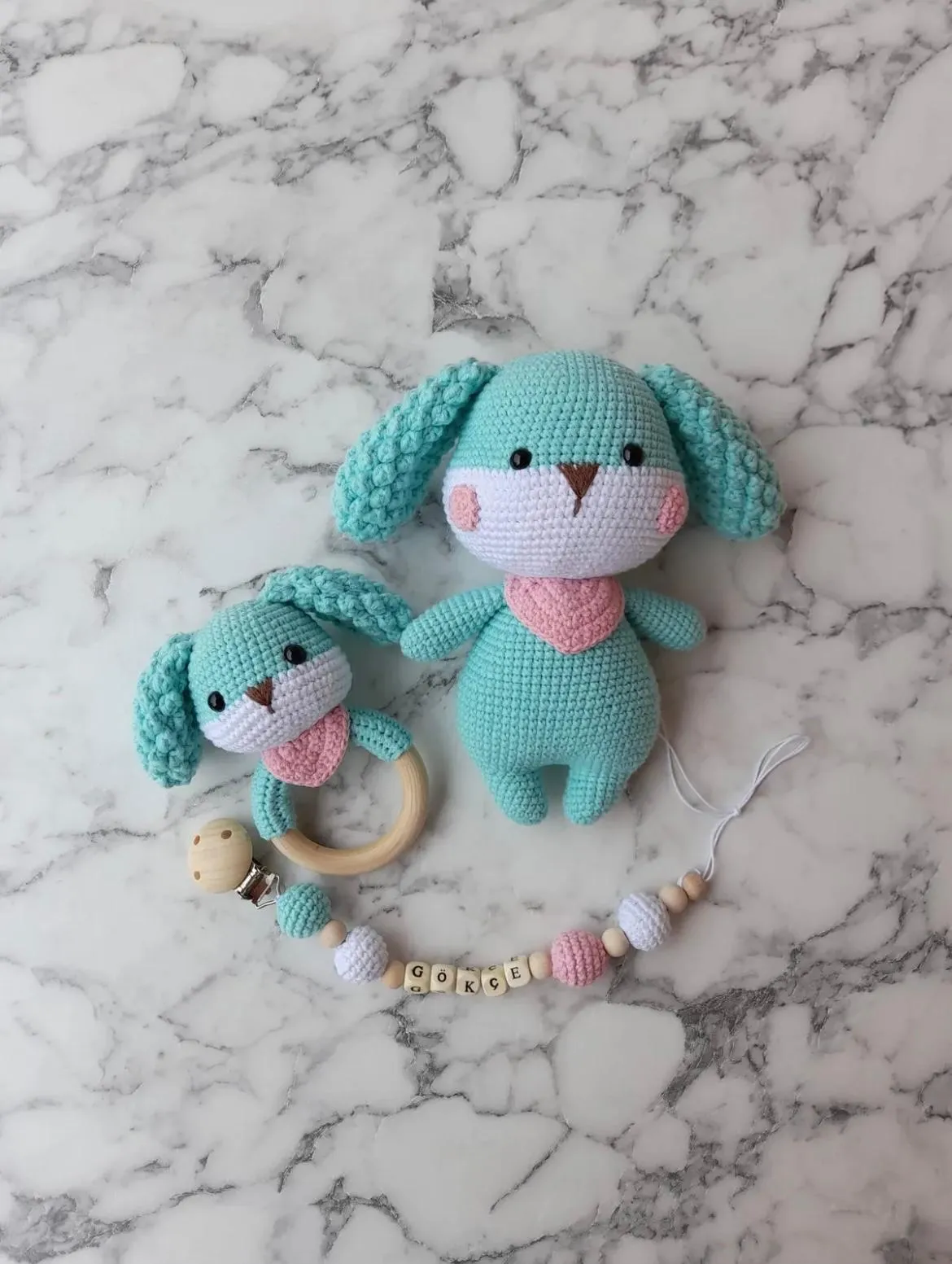 Amigurumi Köpüş 3’lü Set
