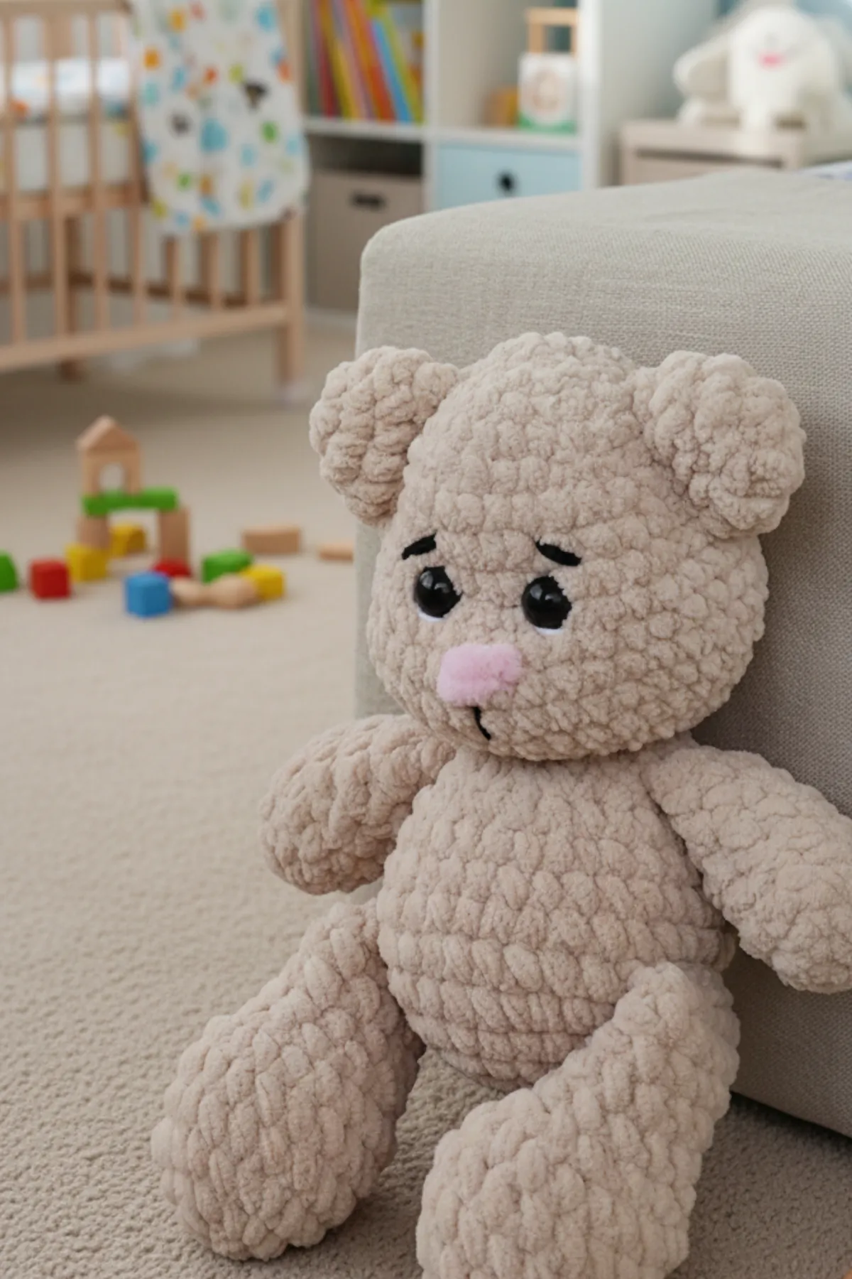 Ayıcık Oyuncak | Amigurumi Bebek ve Çocuk Uyku Arkadaşı (Yılbaşı Hediyesi)