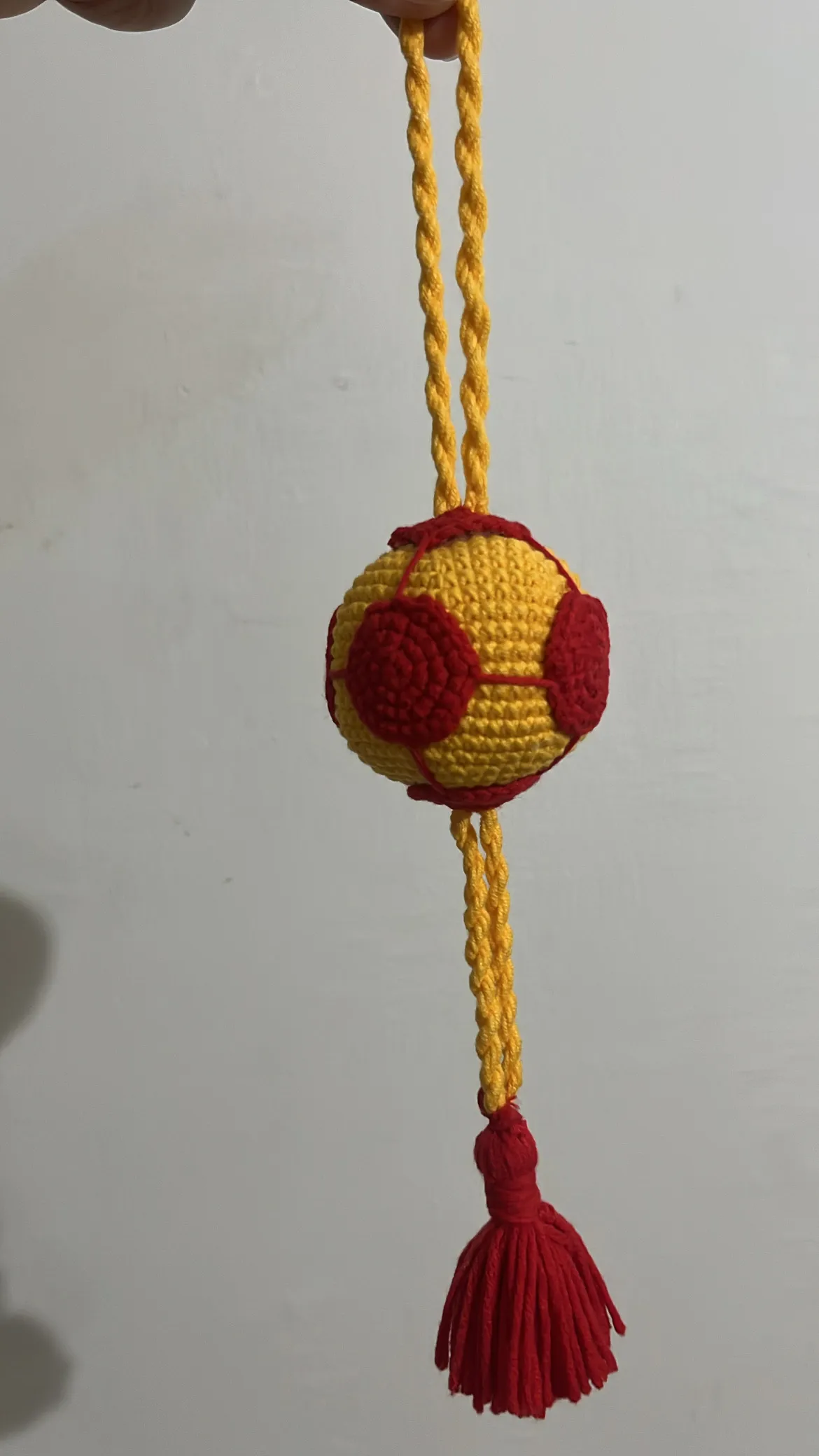 El Yapımı Örgü Dikiz Aynası Süsü – Püsküllü Araba Süsü