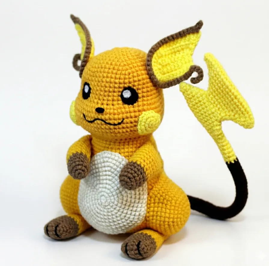 El Yapımı Amigurumi Oyuncak - Çizgifilm Karakterli