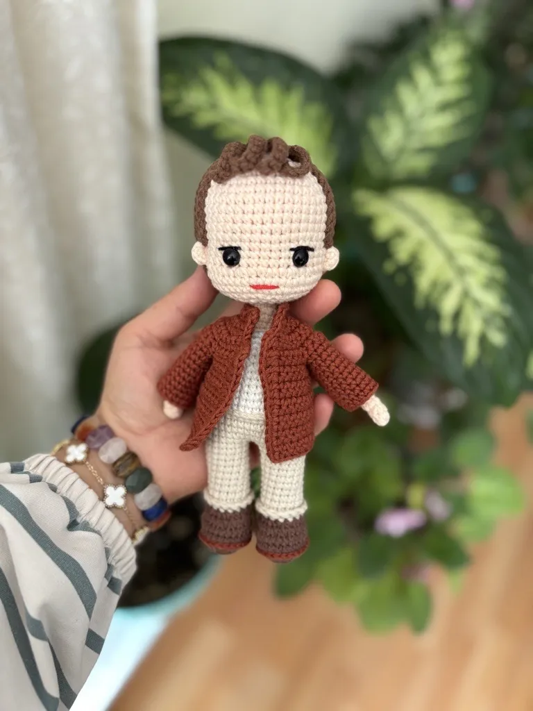 Amigurumi Mühendis Bebek - Örme Oyuncak Bebek - El Emeği