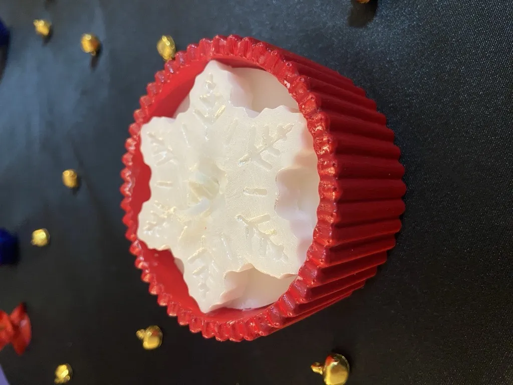 Kardan Adam ve Kartanesi Temalı Yılbaşı Mum Seti - El Yapımı