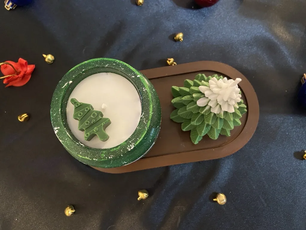 Yeşil Çam Kış Masalı Hediye Seti - Soyawax Mum ve Dekoratif Mum