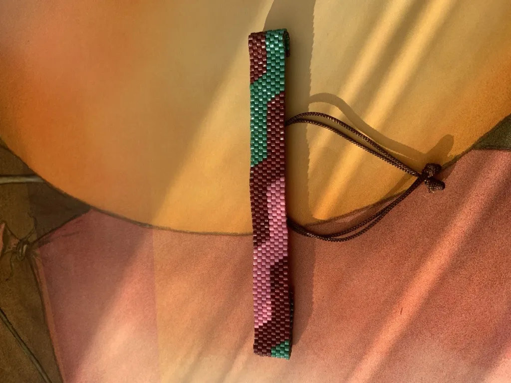 Zikzak Desenli Miyuki Boncuk Bileklik - Bohem Tarzı Ayarlanabilir