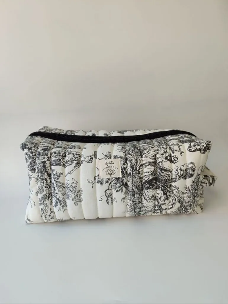 Dyson Airwrap Seyahat Çantası - Siyah Vingate Desenli Organizer