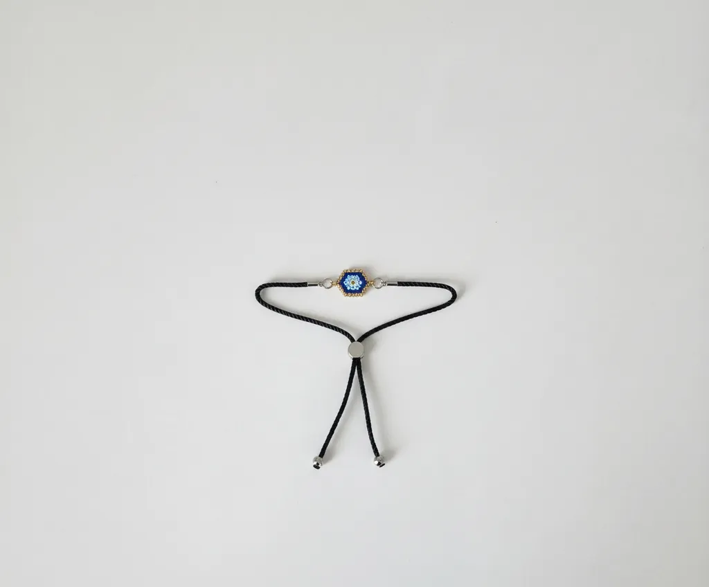 Miyuki Boncuklu Nazarlık Bileklik - Ayarlanabilir, Şık Tasarım