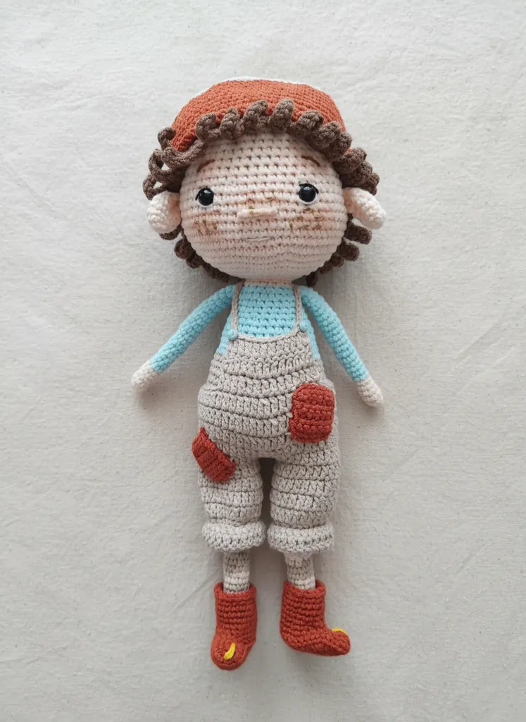 Örgü Amigurumi Elf Bebek Oyuncak - El Yapımı Hediye Seçeneği