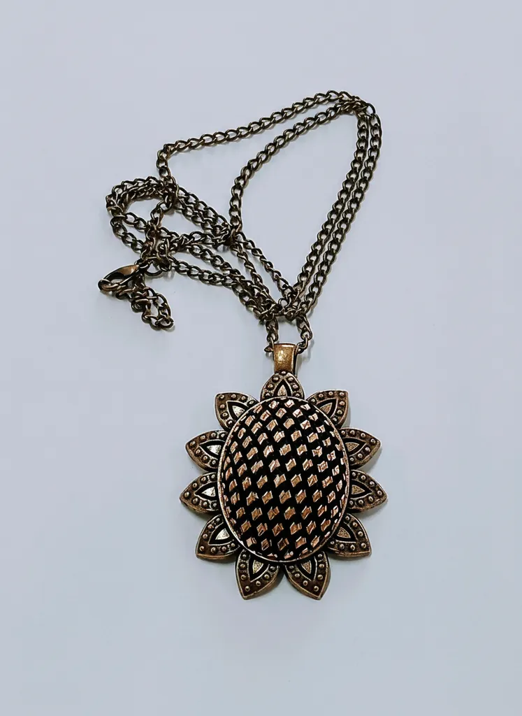 Bartın Tel Kırma Sanatı Motifli Kolye - Geleneksel El İşçiliği