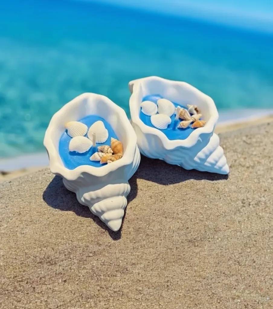 İstiridye Kabuğunun Büyüsü Doğal Mum %100 Soyawax Doğal Mum