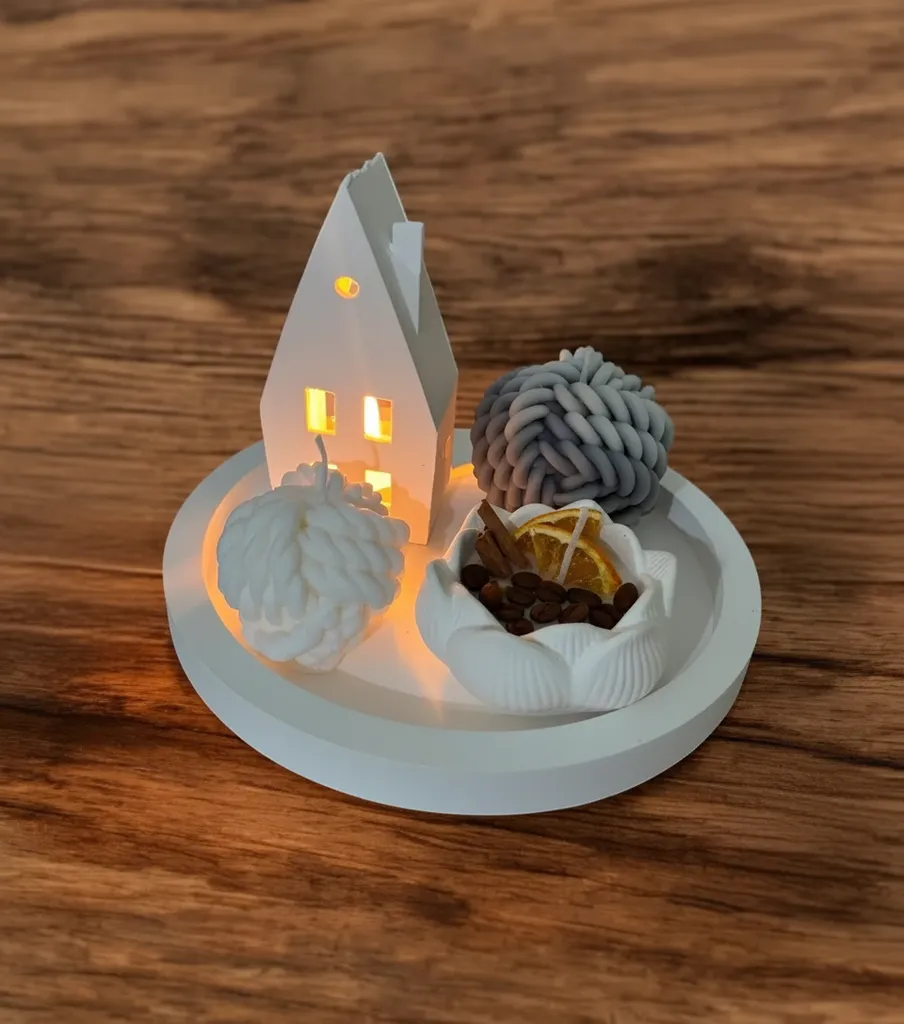 Bungalov Işığında Huzur Doğal Mum Seti %100 Soyawax Doğal Mum