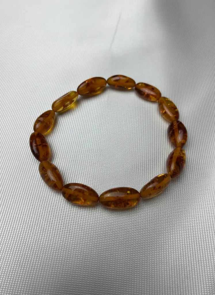 Otantik Damla Kehribar Bileklik - Şifa ve Doğal Taş Enerjisi