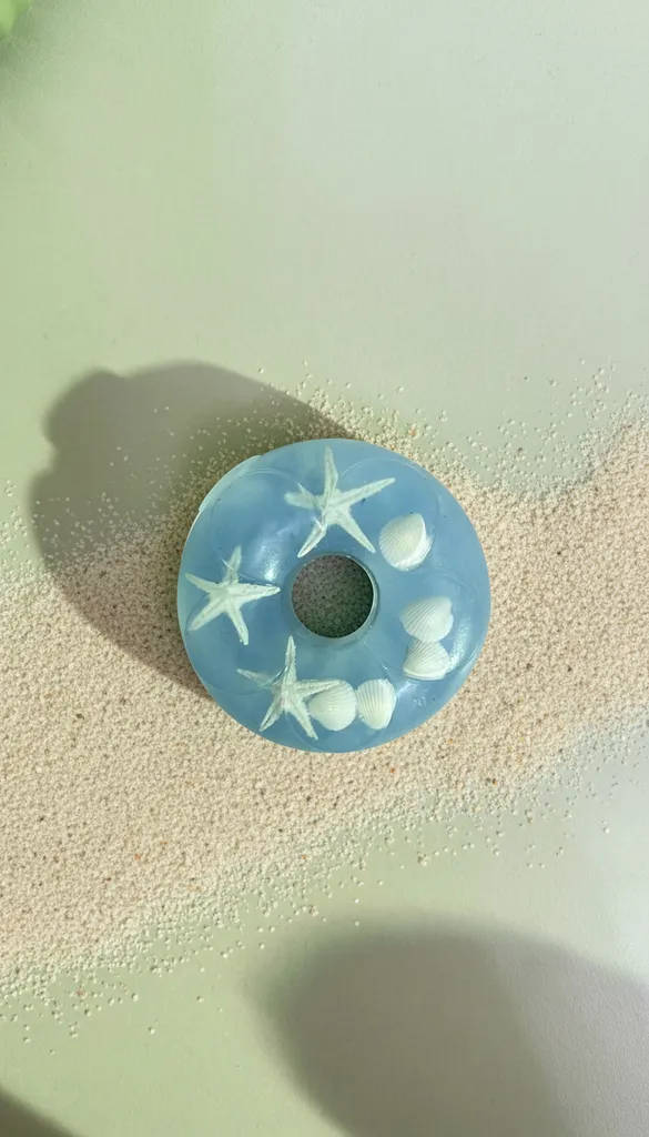 Deniz Kabuklu ve Denizyıldızı Detaylı Okyanus Esintili Sabun