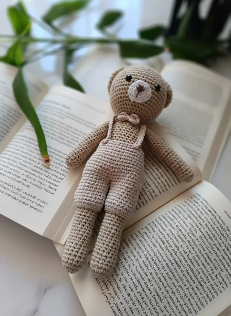 Örgü Ayıcık Amigurumi Oyuncak - Sevimli El Yapımı Hediye