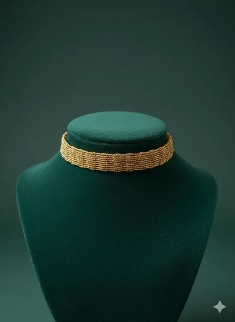 Altın Sarısı Renkli Trabzon Hasırı Bileklik - El Emeği