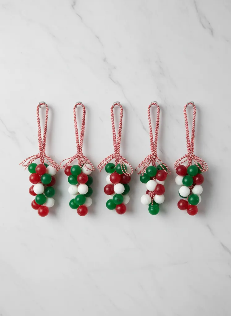 Yılbaşı Temalı Üç Renkli Kokulu Sabun Salkımı Dekoratif Hediyelik