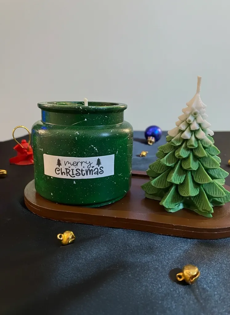 Yeşil Çam Kış Masalı Hediye Seti - Soyawax Mum ve Dekoratif Mum