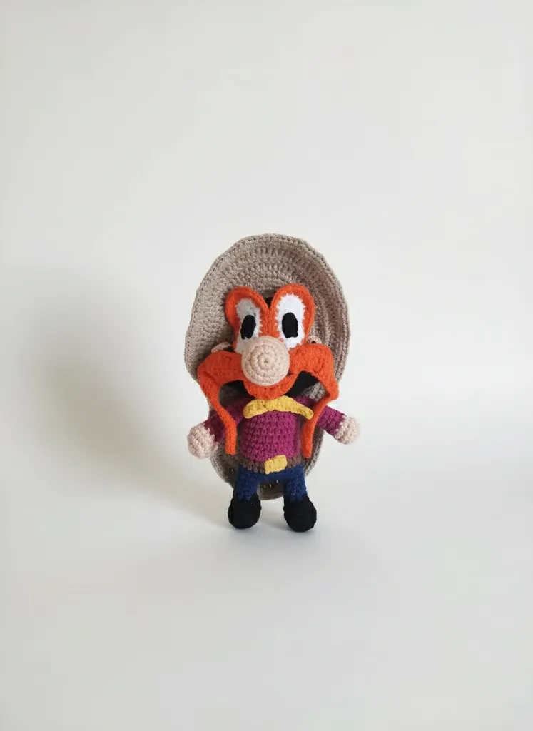 Örme Küfürbaz Haydo Karakteri Oyuncak Bebek - El Emeği