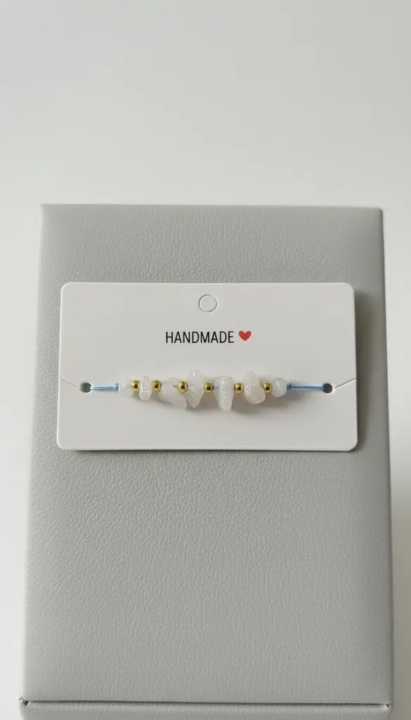 Doğal Taşlı Halat Bileklik - Farklı Taş Seçenekleri ve El Yapımı