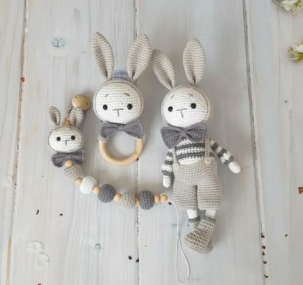 Yenidoğan uyku seti uyku arkadaşı emzik Zinciri çıngırak