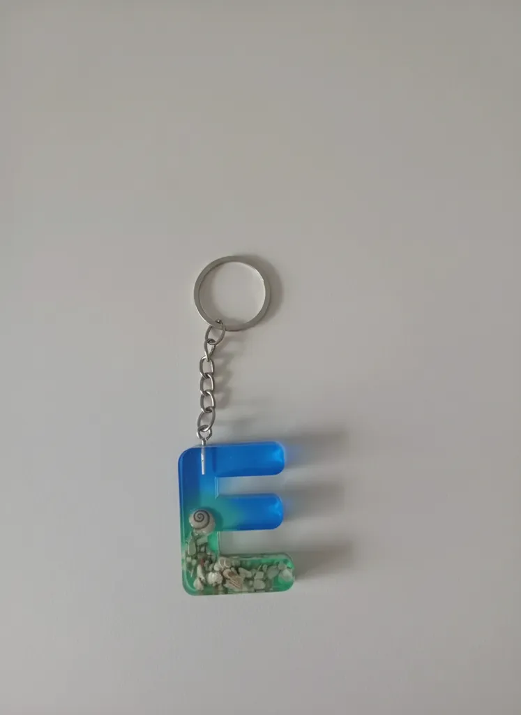 Emerald (Yeşilin En Büyüleyici Hali) Epoksi Anahtarlık / Çanta Süsü