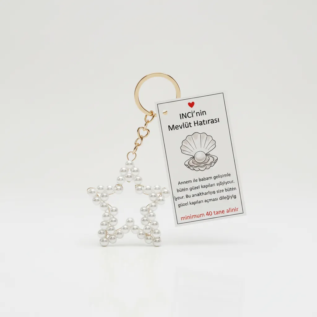 Engagement, Wedding, Birthday, Mawlid, Suitable Keychain Souvenir for Every Concept