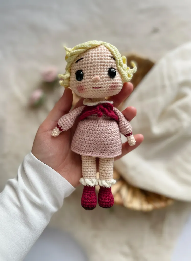 El Emeği Örgü Bebek