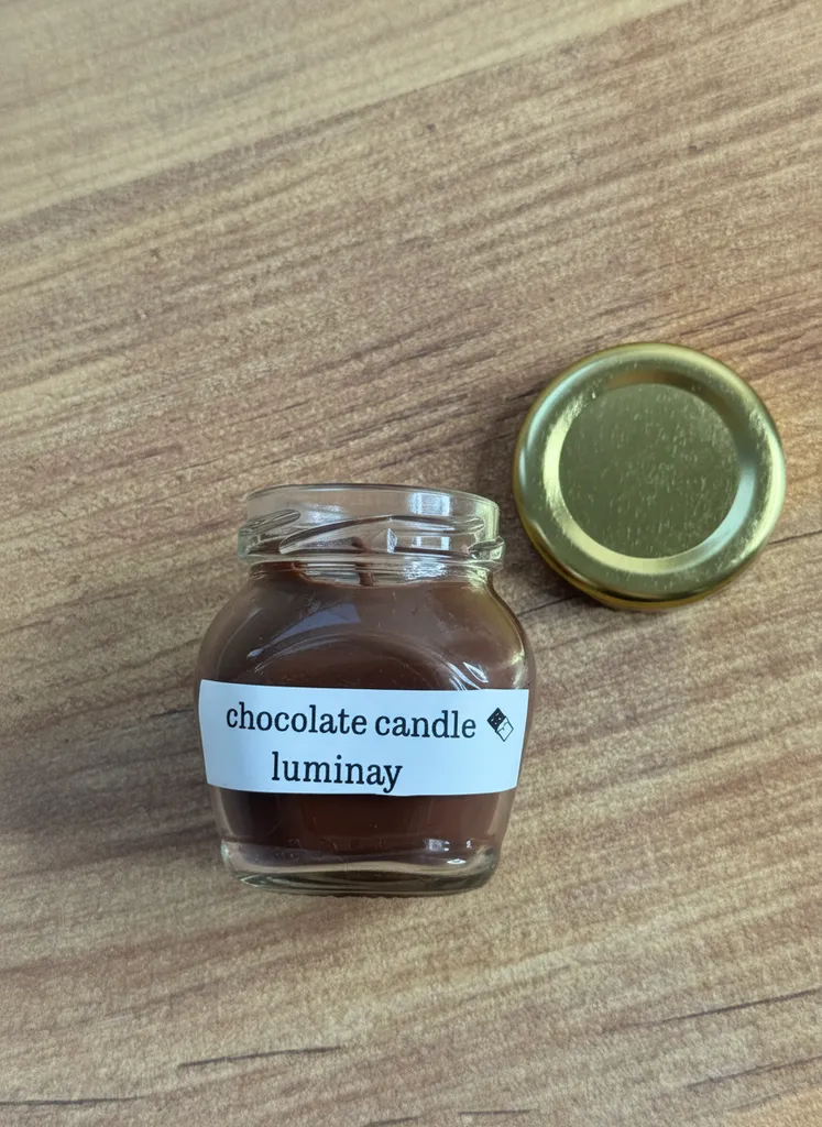 Soy Wax Chocolate Boutique Candle - Handmade Aromatherapy Candle