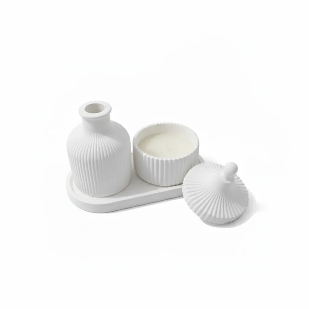 Vase Candle Candy Dish