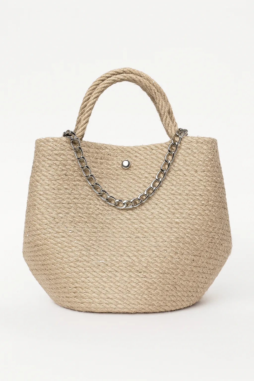 El Yapımı Jüt Çanta 