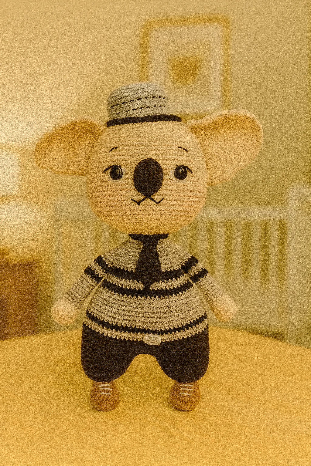 Amigurumi Bay Koala | El Yapımı Örgü Oyuncak ve Dekoratif Bebek