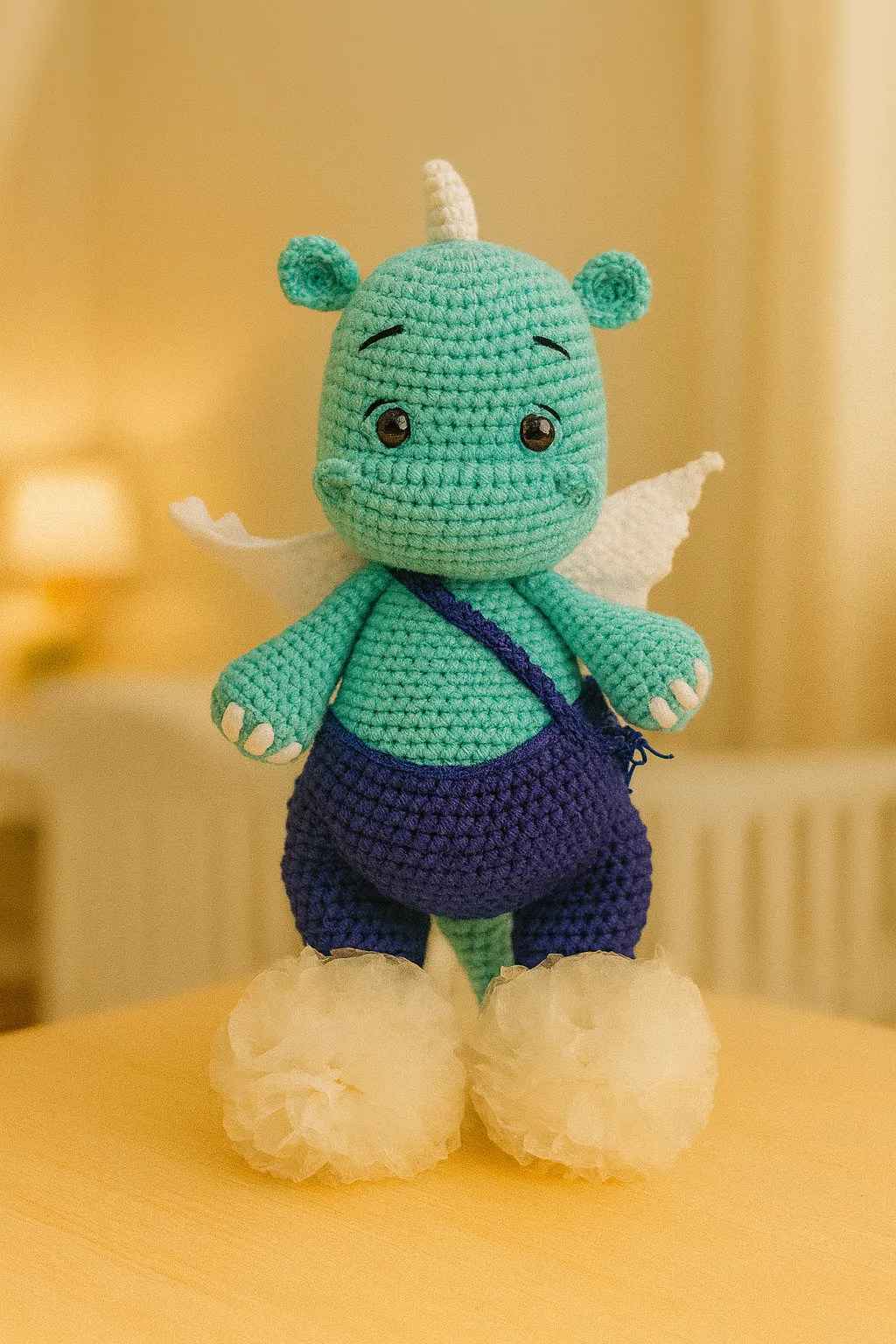Dragon David Amigurumi Bebek Oyuncağı