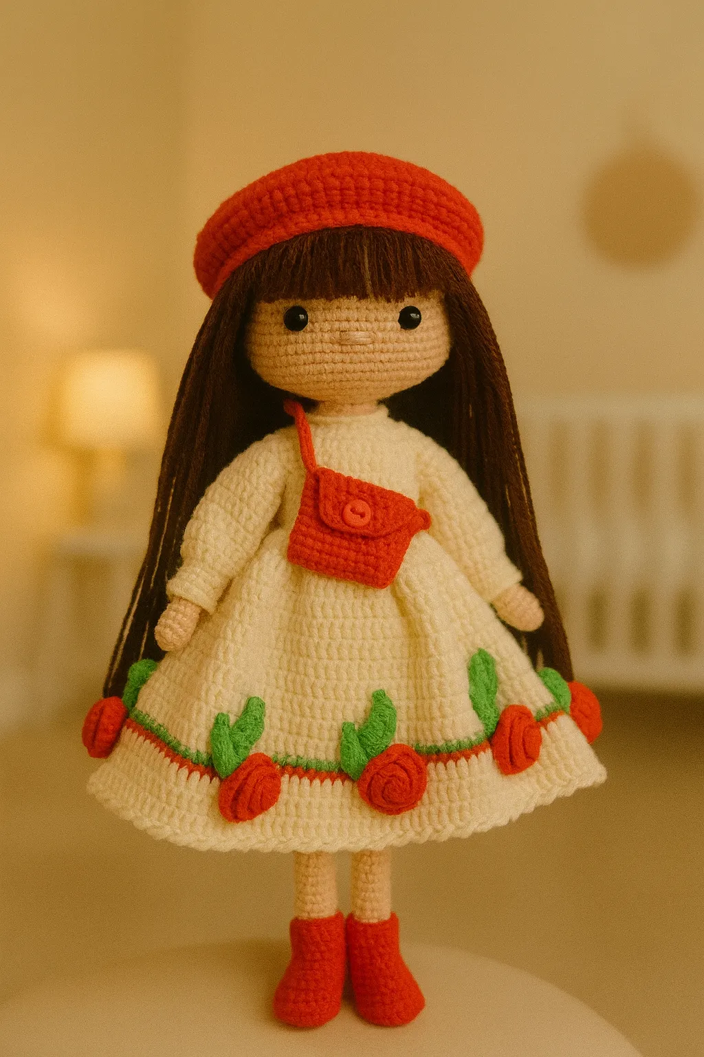Amigurumi El Örgüsü Melodi Bebek