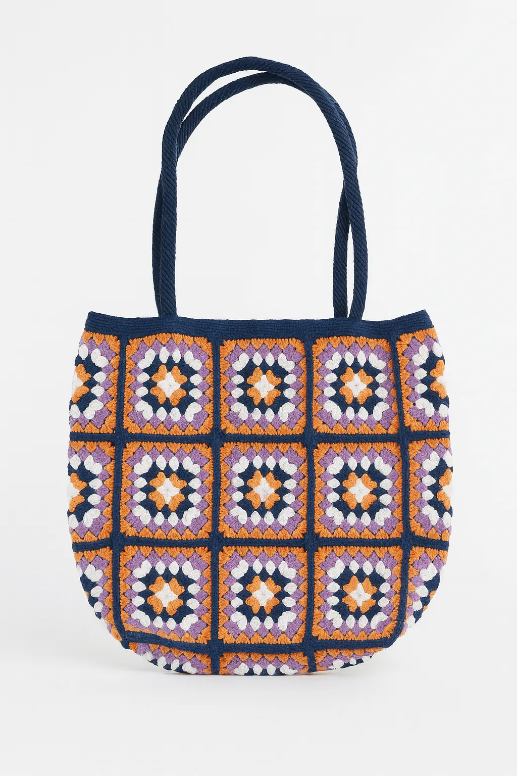 El Yapımı Örgü Çanta – Renkli, Günlük Kullanıma Uygun Omuz Çantası