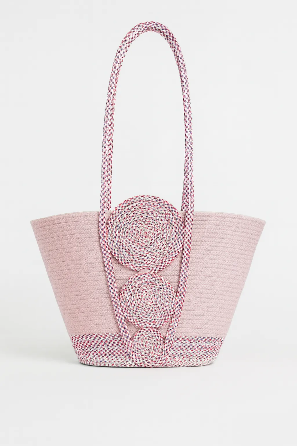 Powder Color Special Design Straw Beach Bag