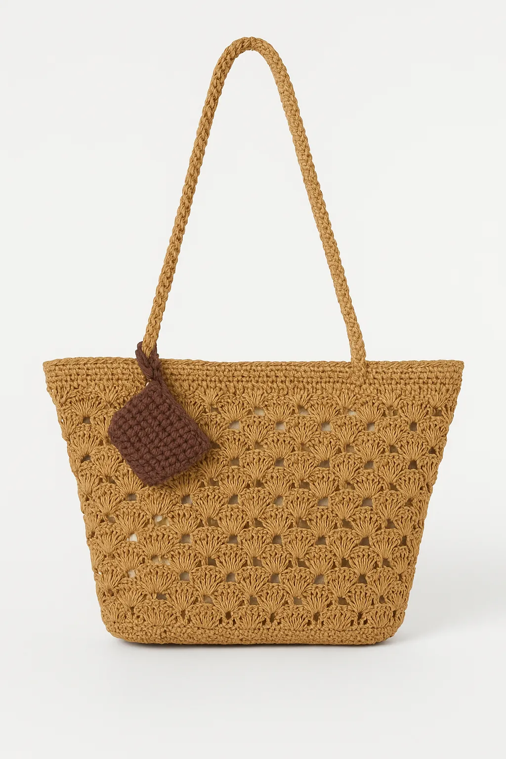 Kağıt İp El Yapımı Çanta – Astarlı, Çıtçıtlı ve Günlük Kullanıma Uygun