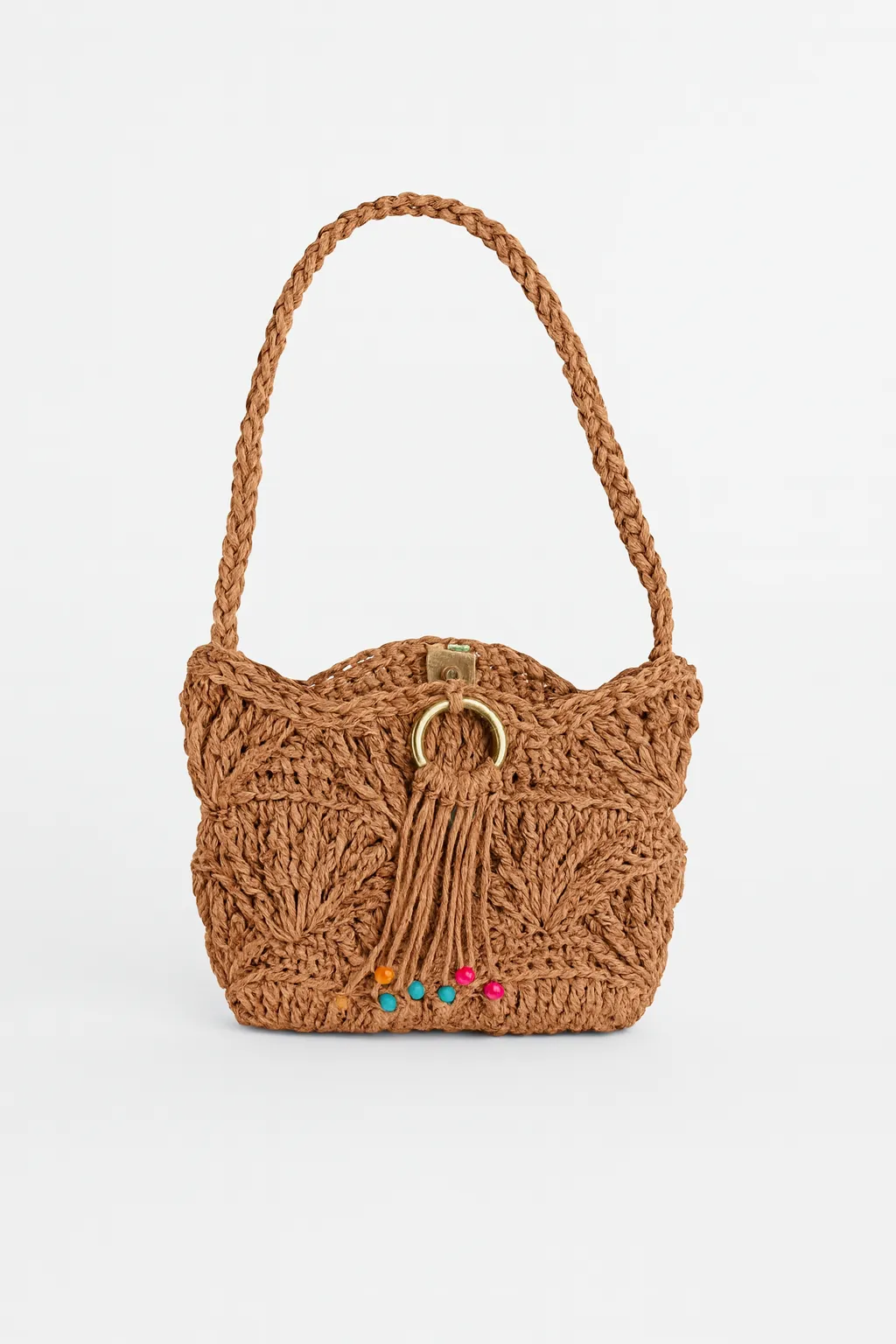 Paper rope phone bag